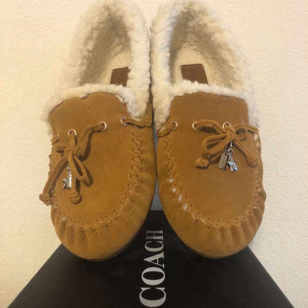 Coach Moccasin Slippers